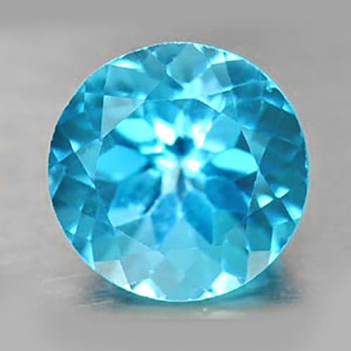 Natural Swiss Blue Topaz Gemstones 3.40 Ct. Round Shape 8.9 Mm.: Product ID: 807156258 Product Name: Natural Blue Topaz Weight: 3.40 CT. Size: 8.9 x 8.9 x 6.5 MM. Shape: Round Color: Swiss Blue Clarity:VVS Luster: Good Gems Origin: Brazil Treatment: Treated Crystal