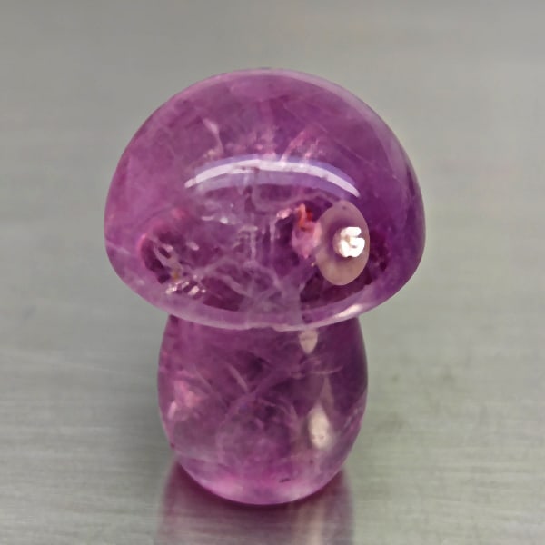 Natural Multi Color Fluorite Gemstones 154.50 Ct. Carving Shape 36 x 18 Mm.: Product ID: 802706204 Product Name: Natural Fluorite Weight: 154.50 CT. Size: 36 x 18 MM. Shape: Carving Shape Color: Multi-Color Clarity:SI Luster: None Gems Origin: Brazil Treatment: Unheated Crysta