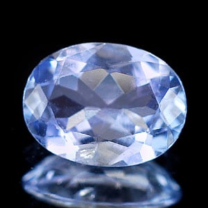 Natural Violetish Blue Tanzanite Gemstones 0.91 Ct. Oval Shape 7.4 x 5.6 Mm.