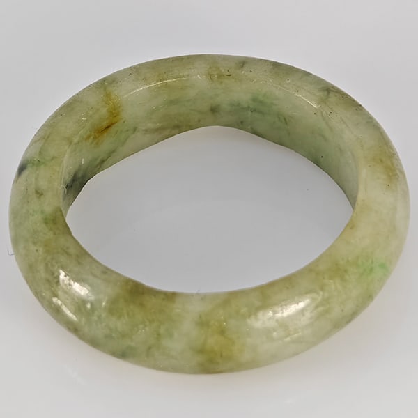 Natural Mutil-Color Green Jade Gemstones 22.75 Ct. Round Cabochon Ring Size10.5: Product ID: 819816228 Product Name: Natural Jade Weight: 22.75 CT. Size: MM. Shape: Round Cabochon Color: Multi-Color Green Clarity:Opaque Luster: Good Gems Origin: Thailand Treatment: Unheated Crysta