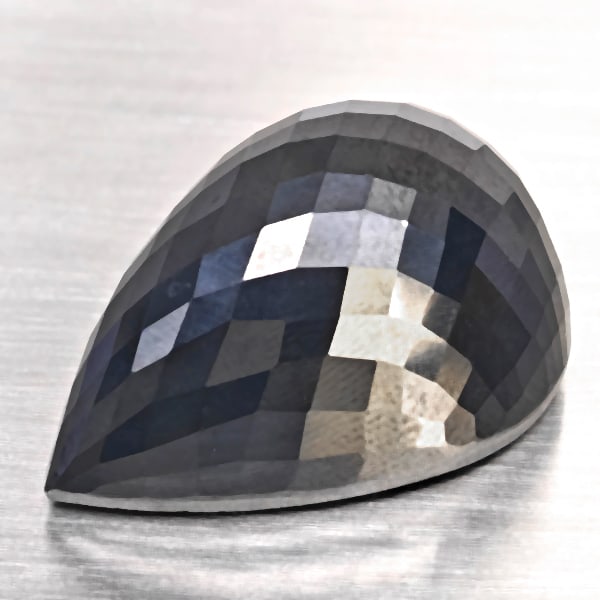 Natural Black Spinel Gemstones 83.92 Ct. Pear Shape Briolette cut 30 x 19.4 Mm.: Product ID: 806609938 Product Name: Natural Spinel Weight: 83.92 CT. Size: 30 x 19.4 x 16 MM. Shape: Pear Shape Briolette Cut Color: Black Clarity:Opaque Luster: None Gems Origin: Thailand Treatment: 