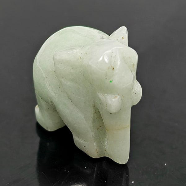 Natural Multi Color Jade Gemstones 60.37 Ct. Elephant Carving Shape 15 x 27 Mm.: Product ID: 819815976 Product Name: Natural Jade Weight: 60.37 CT. Size: 15 x 27 x 22 MM. Shape: Elephant Carving Shape Color: Multi-Color Clarity:Opaque Luster: Good Gems Origin: Thailand Treatment: 