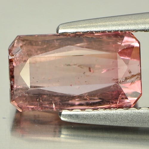 Natural Bi Color Tourmaline Gemstones 1.74 Ct. Octagon Shape 9 x 5.2 Mm.: Product ID: 807232215 Product Name: Natural Tourmaline Weight: 1.74 CT. Size: 9 x 5.2 x 3.6 MM. Shape: Octagon Color: Bi Color Clarity:SI1 Luster: Good Gems Origin: Nigeria Treatment: Unheated Crystal