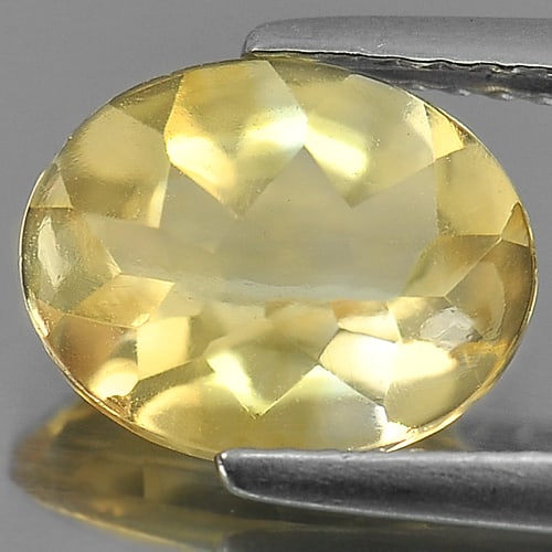 Natural Yellow Citrine Gemstones 2.26 Ct. Oval Shape 10 x 8 Mm.: Product ID: 801812636 Product Name: Natural Citrine Weight: 2.26 CT. Size: 10 x 8 x 5.2 MM. Shape: Oval Color: Yellow Clarity:VSI Luster: Good Gems Origin: Brazil Treatment: Unheated Crystal Structure