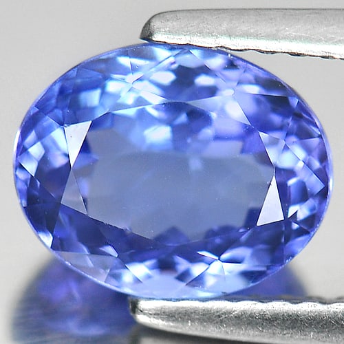Natural Blue Tanzanite Gemstones 2.62 Ct. Oval Shape 8.93 x 7.16 Mm. (1 of 4)