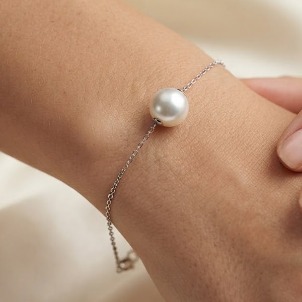 Natural Multi Color Akoya Pearl With 950 Platinum Bracelet Jewelry Length 6 Inch. 1.46 Grams: Product ID: 805206476 Product Type: 950 Platinum Jewelry Jewelry Weight: 1.46 Grams. Gemstones Color: Multi-Color White Metal: 950 Platinum. Gemstone Detail: Akoya Pearl At Your Service: At Treasure o