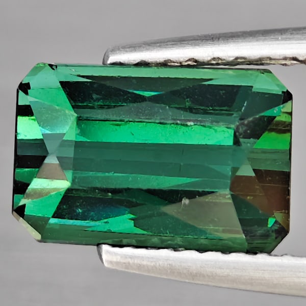 Natural Green Tourmaline Gemstones 3.37 Ct. Octagon Shape 9.7 x 6.5 Mm.: Product ID: 807223481 Product Name: Natural Tourmaline Weight: 3.37 CT. Size: 9.7 x 6.5 x 5.8 MM. Shape: Octagon Color: Green Clarity:IF Luster: Good Gems Origin: Nigeria Treatment: Unheated Crystal S