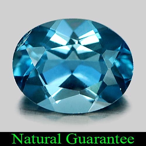 Natural London Blue Topaz Gemstones 2.10 Ct. Oval Shape 9 x 7 Mm.: Product ID: 807162651 Product Name: Natural Blue Topaz Weight: 2.10 CT. Size: 9 x 7 x 4.5 MM. Shape: Oval Color: Blue Clarity:VSI Luster: Good Gems Origin: Brazil Treatment: Treated Crystal Structure:
