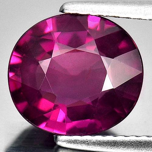 Natural Pink Rhodolite Garnet Gemstones 3.86 Ct. Clean Oval Shape 10.3 x 9.3 Mm.: Product ID: 802932902 Product Name: Natural Rhodolite Weight: 3.86 CT. Size: 10.3 x 9.3 x 4.9 MM. Shape: Oval Color: Pink Clarity:VSI Luster: Very Good Gems Origin: Madagascar Treatment: Unheated Crys