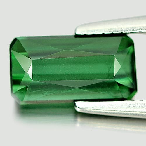 Natural Green Tourmaline Gemstones 1.27 Ct. Octagon Shape 8.4 x 4.4 Mm.: Product ID: 807245570 Product Name: Natural Tourmaline Weight: 1.27 CT. Size: 8.4 x 4.4 x 3.7 MM. Shape: Octagon Color: Green Clarity:VSI Luster: Good Gems Origin: Nigeria Treatment: Unheated Crystal 