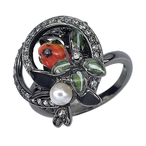 925 Sterling Silver Oxidize Ring Jewelry 5.64 Grams Size 7 (1 of 3)
