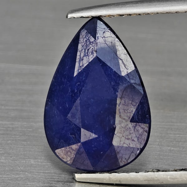 Natural Blue Sapphire Gemstones 6.60 Ct. Pear Shape 14.9 x 10.5 Mm.: Product ID: 806012496 Product Name: Natural Blue Sapphire Weight: 6.60 CT. Size: 14.9 x 10.5 x 5.1 MM. Shape: Pear Color: Blue Clarity:SI1 Luster: Good Gems Origin: Madagascar Treatment: Heated (Lead-