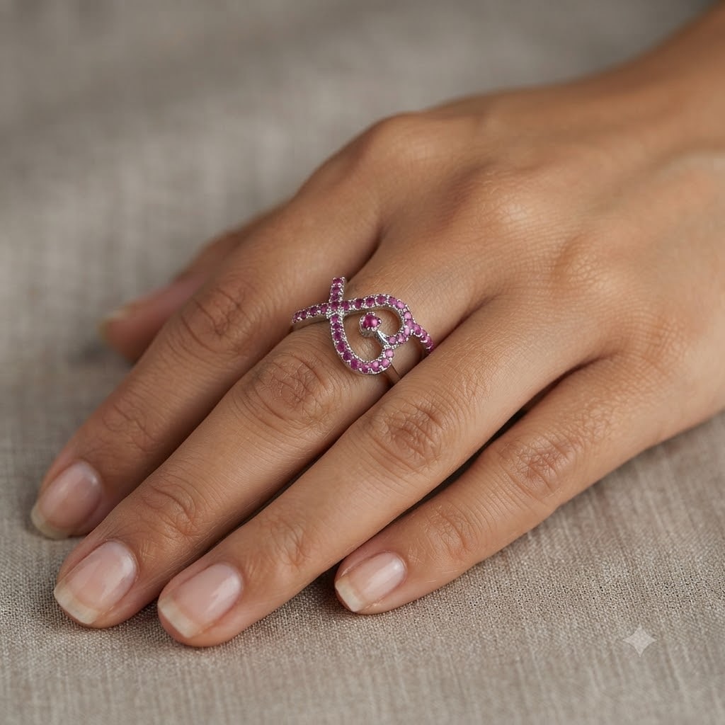 Natural Purplish Pink Ruby Gemstones with 925 Sterling Silver Ring Jewelry 1.37 Grams Size 6: Product ID: 207101774 Product Type: 925 Sterling Silver Fine Jewelry Jewelry Weight: 1.37 Grams. Ring Size: 6 Resizable(Fee) Gemstones Color: Pink Metal: Solid Silver 92.5%. Gemstone Detail: Center: P