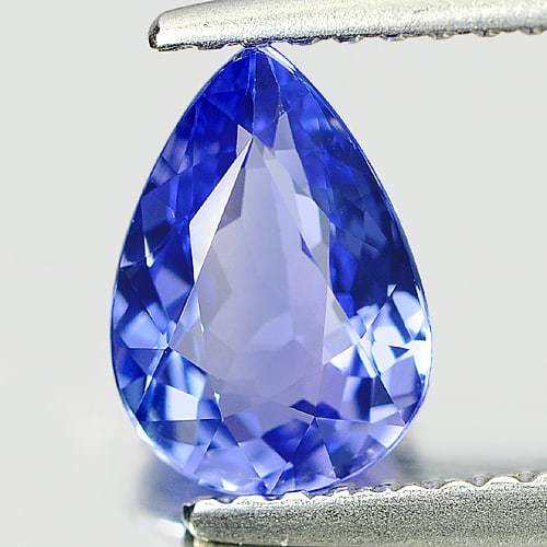 Natural Blue Tanzanite Gemstones 1.18 Ct. Clean Pear Shape 8.5 x 6 Mm.: Product ID: 807005956 Product Name: Natural Tanzanite Weight: 1.18 CT. Size: 8.5 x 6 x 3.6 MM. Shape: Pear Color: Blue Clarity:IF Luster: Very Good Gems Origin: Tanzania Treatment: Heated Crystal Stru