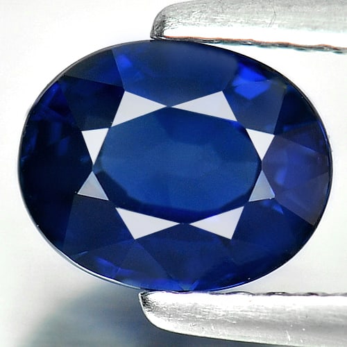 Natural Blue Sapphire Gemstones 1.40 Ct. Oval Shape 6.97 x 5.59 Mm.: Product ID: 806007701 Product Name: Natural Blue Sapphire Weight: 1.40 CT. Size: 6.97 x 5.59 x 3.87 MM. Shape: Oval Color: Blue Clarity:VVS Luster: Good Gems Origin: Madagascar Treatment: Heated Cryst