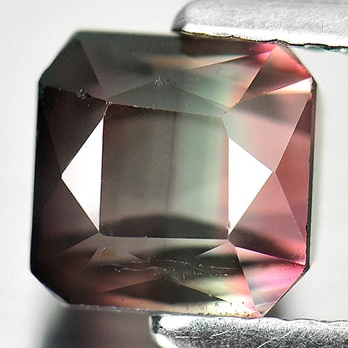 Natural Bi Color Tourmaline Gemstones 1.85 Ct. Octagon Shape 6.1 x 6 Mm.: Product ID: 807238049 Product Name: Natural Tourmaline Weight: 1.85 CT. Size: 6.1 x 6 x 4.9 MM. Shape: Octagon Color: Bi Color Clarity:VSI Luster: Good Gems Origin: Nigeria Treatment: Unheated Crystal