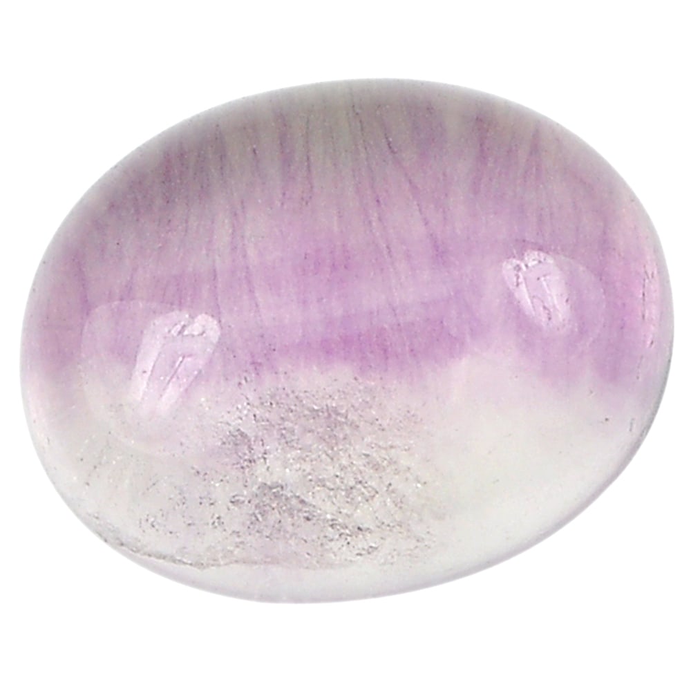 Natural Multi Color Fluorite Gemstones 3.69 Ct. Oval Cabochon Shape 10 x 8 Mm.: Product ID: 802706049 Product Name: Natural Fluorite Weight: 3.69 CT. Size: 10 x 8 x 4.7 MM. Shape: Oval Cabochon Color: Multi-Color Clarity:Semi - Transparent Luster: Good Gems Origin: Brazil Treatme
