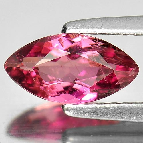 Natural Pink Tourmaline Gemstones 0.83 Ct. Marquise Shape 9.2 x 4.8 Mm. (1 of 3)