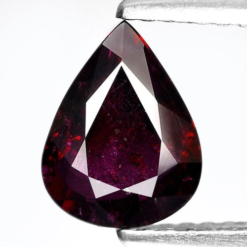 Natural Ruby Reddish Purple Gemstones 1.22 Ct. Pear Shape 6.30 x 8.27 Mm.: Product ID: 805934977 Product Name: Natural Ruby Weight: 1.22 CT. Size: 6.30 x 8.27 x 3.01 MM. Shape: Pear Color: Reddish Purple Clarity:SI1 Luster: Good Gems Origin: Madagascar Treatment: Unheated Cr