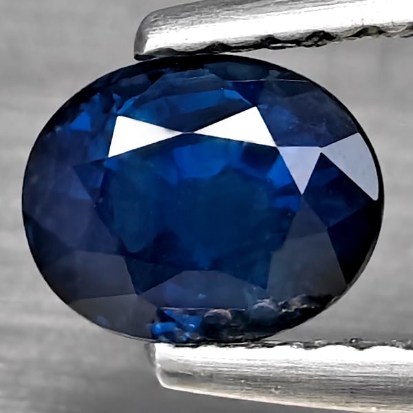 Natural Blue Sapphire Gemstones 1.04 Ct. Oval Shape 6.1 x 4.8 Mm. (1 of 3)