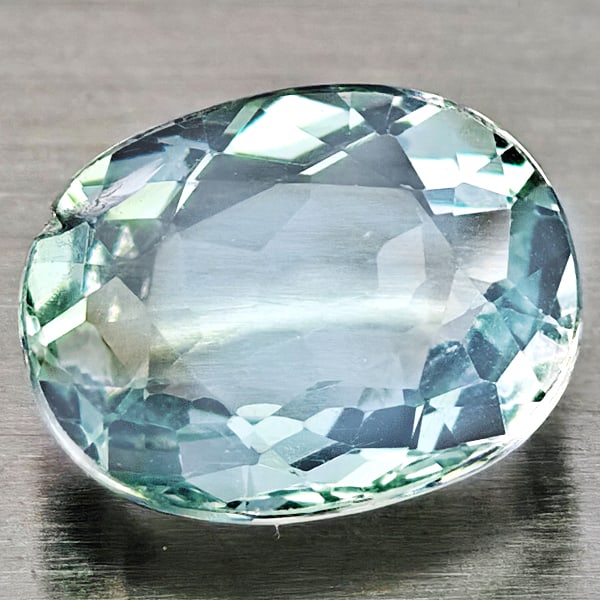 Natural Light Blue Aquamarine Gemstones 1.16 Ct. Oval Shape 7.8 x 6.3 Mm.: Product ID: 800812093 Product Name: Natural Aquamarine Weight: 1.16 CT. Size: 7.8 x 6.3 x 3.5 MM. Shape: Oval Shape Color: Light Blue Clarity:VSI - SI1 Luster: Good Gems Origin: Brazil Treatment: Unhe
