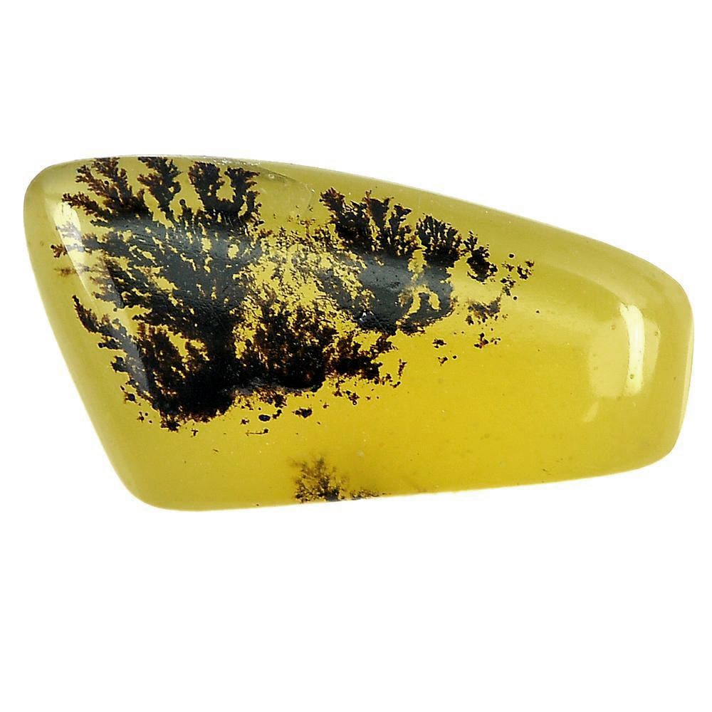 Natural Yellow Dendritic Opal Gemstones 9.99 Ct. Free form Cabochon Shape 20 x 10.9 Mm.: Product ID: 818727244 Product Name: Natural Opal Weight: 9.99 CT. Size: 20 x 10.9 x 6.5 MM. Shape: Free Form Cabochon Color: Yellow Clarity:Semi - Transparent Luster: Good Gems Origin: Mexico Treatmen
