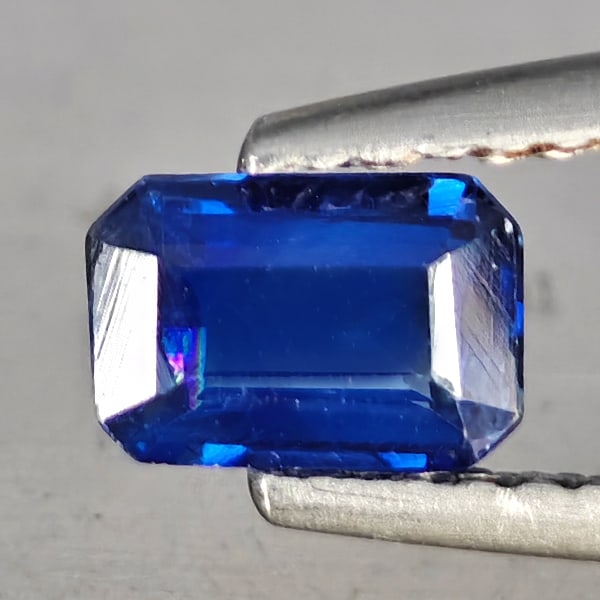 Natural Blue Kyanite Gemstones 0.59 Ct. Octagon Shape 6.1 x 4.2 Mm. (1 of 3)