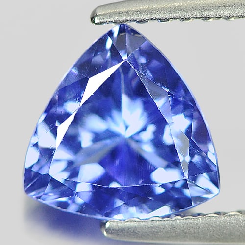 Natural Violetish Blue Tanzanite Gemstones 1.61 Ct. Trilliant Shape 7.67 x 7.61 Mm. (1 of 4)