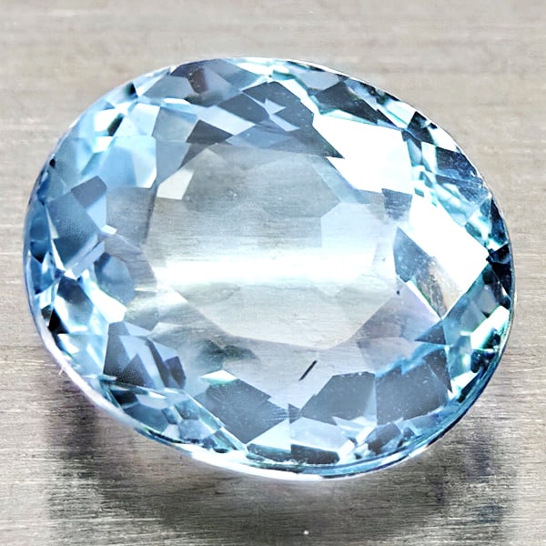 Natural Baby Blue Aquamarine Gemstones 1.03 Ct. Oval Shape 7 x 6 Mm: Product ID: 800812103 Product Name: Natural Gemstones Weight: 1.03 CT. Size: 7 x 6 x 3.8 MM. Shape: Oval Shape Color: Baby Blue Clarity:VSI Luster: Good Gems Origin: Brazil Treatment: Unheated Crystal