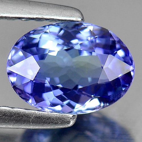 Natural Violetish Blue Tanzanite Gemstones 1.12 Ct. Clean Oval Shape 7.70 x 5.58 Mm.: Product ID: 807005207 Product Name: Natural Tanzanite Weight: 1.12 CT. Size: 7.70 x 5.58 x 3.67 MM. Shape: Oval Color: Blue Clarity:IF Luster: Very Good Gems Origin: Tanzania Treatment: Heated Crystal