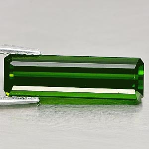 Natural Green Tourmaline Gemstones 2.69 Ct. Octagon Shape 15.4 x 4.8 Mm.: Product ID: 807242278 Product Name: Natural Tourmaline Weight: 2.69 CT. Size: 15.4 x 4.8 x 3.8 MM. Shape: Octagon Color: Green Clarity:VVS Luster: Good Gems Origin: Nigeria Treatment: Unheated Crystal