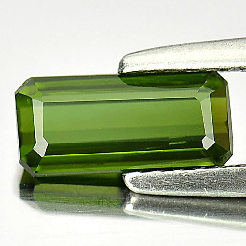 Natural Green Tourmaline Gemstones 1.09 Ct. Octagon Shape 8.6 x 4 Mm.: Product ID: 807246972 Product Name: Natural Tourmaline Weight: 1.09 CT. Size: 8.6 x 4 x 3.1 MM. Shape: Octagon Color: Green Clarity:VSI Luster: Good Gems Origin: Nigeria Treatment: Unheated Crystal St