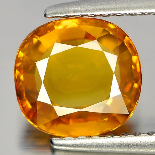 Natural Yellow Sapphire Gemstones 2.00 Ct. Cushion Shape 7.9 x 7.4 Mm.: Product ID: 806150357 Product Name: Natural Yellow Sapphire Weight: 2.00 CT. Size: 7.9 x 7.4 x 3.4 MM. Shape: Cushion Color: Yellow Clarity:VVS Luster: Very Good Gems Origin: Thailand Treatment: Heate