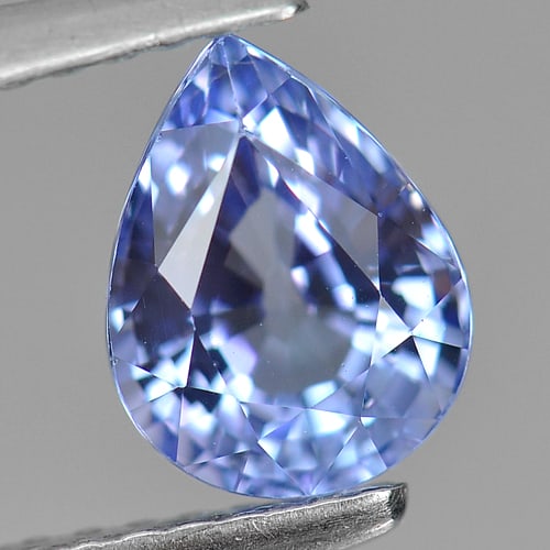 Natural Violetish Blue Tanzanite Gemstones 1.44 Ct. Clean Pear Shape 7.56 x 5.85 Mm.: Product ID: 807004082 Product Name: Natural Tanzanite Weight: 1.44 CT. Size: 7.56 x 5.85 x 4.68 MM. Shape: Pear Color: Blue Clarity:IF Luster: Very Good Gems Origin: Tanzania Treatment: Heated Crystal