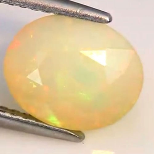 Natural Multi Color Opal Gemstones 1.98 Ct. Oval Shape 9.9 x 8 Mm.: Product ID: 818707118 Product Name: Natural Opal Weight: 1.98 CT. Size: 9.9 x 8 x 6.5 MM. Shape: Oval Color: Multi Color Clarity:IF Luster: Strong Iridescent Gems Origin: Ethiopia Treatment: Unheated 