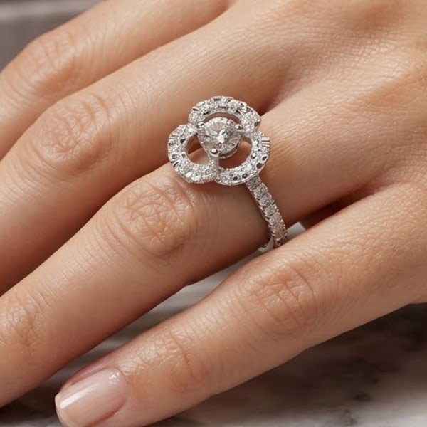 925 Sterling Silver Ring Jewelry White Gold Plated Size 5.5: Product ID: 280510272 Product Type: 925 Sterling Silver Fine Jewelry Jewelry Weight: 3.20 Grams. Ring Size: 5.5 Resizable(Fee) Gemstones Color: Silver Metal: Solid Silver 92.5%. Gemstone Detail: About