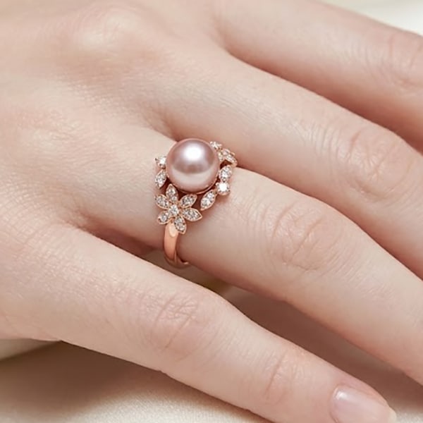 Natural Pink Pearl with 925 Sterling Silver Ring Jewelry Rose Gold Plated 2.86 Grams Size 8: Product ID: 207100962 Product Type: 925 Sterling Silver Fine Jewelry Jewelry Weight: 2.86 Grams. Ring Size: 8 Resizable(Fee) Gemstones Color: Pink Metal: Solid Silver 92.5%. Gemstone Detail: Center: R