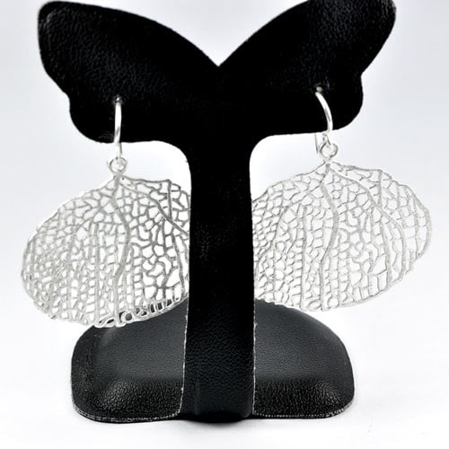 925 Sterling Silver Loop Earrings Jewelry 7.81 Grams (1 of 3)