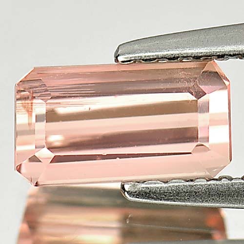 Natural Pink Tourmaline Gemstones 1.02 Ct. Octagon Shape 7.8 x 4.3 Mm.: Product ID: 807247439 Product Name: Natural Tourmaline Weight: 1.02 CT. Size: 7.8 x 4.3 x 3.4 MM. Shape: Octagon Color: Pink Clarity:VSI Luster: Good Gems Origin: Nigeria Treatment: Unheated Crystal S