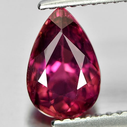 Natural Purplish Pink Tourmaline Gemstones 1.58 Ct. Pear Shape 9.1 x 6 Mm.: Product ID: 807249894 Product Name: Natural Tourmaline Weight: 1.58 CT. Size: 9.1 x 6 x 4.8 MM. Shape: Pear Color: Purplish Pink Clarity:VSI Luster: Very Good Gems Origin: Nigeria Treatment: Unheated 