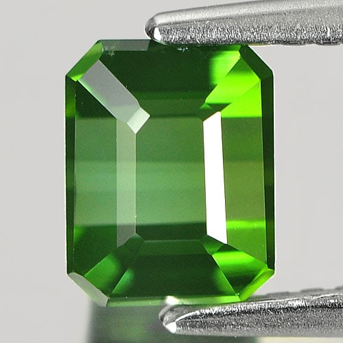 Natural Green Tourmaline Gemstones 1.31 Ct. Octagon Shape 6.5 x 5.1 Mm.: Product ID: 807241327 Product Name: Natural Tourmaline Weight: 1.31 CT. Size: 6.5 x 5.1 x 4.3 MM. Shape: Octagon Color: Green Clarity:VVS Luster: Good Gems Origin: Nigeria Treatment: Unheated Crystal 