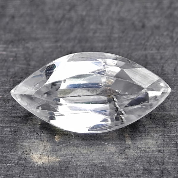 Natural White Zircon Gemstones 0.89 Ct. Marquise Shape 7.8 x 4 Mm. (1 of 3)