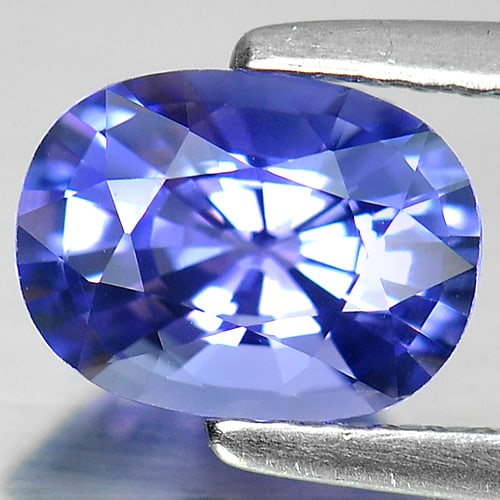 Natural Violetish Blue Tanzanite Gemstones 1.46 Ct. Clean Oval Shape 8.15 x 6.08 Mm.: Product ID: 807005422 Product Name: Natural Tanzanite Weight: 1.46 CT. Size: 8.15 x 6.08 x 4.50 MM. Shape: Oval Color: Blue Clarity:IF Luster: Very Good Gems Origin: Tanzania Treatment: Heated Crystal