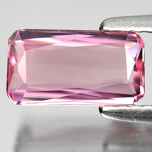 Natural Pink Tourmaline Gemstones 1.09 Ct. Octagon Shape 9.2 x 5 Mm.: Product ID: 807242708 Product Name: Natural Tourmaline Weight: 1.09 CT. Size: 9.2 x 5 x 2.5 MM. Shape: Octagon Color: Pink Clarity:VVS Luster: Good Gems Origin: Nigeria Treatment: Unheated Crystal Str