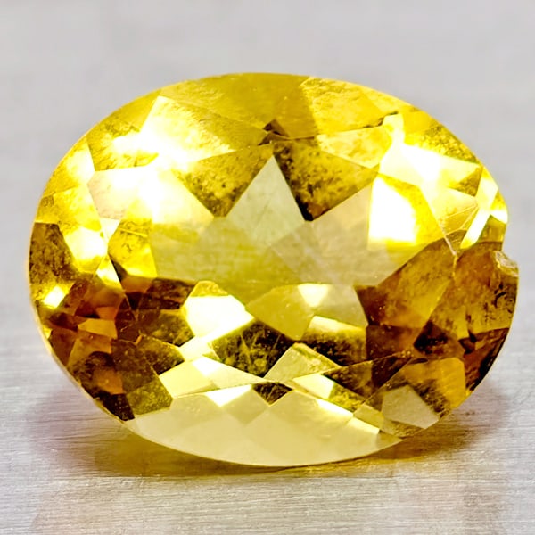 Natural Yellow Citrine Gemstones 2.41 Ct. Clean Oval Shape 10 x 8 Mm.: Product ID: 801815059 Product Name: Natural Citrine Weight: 2.41 CT. Size: 10 x 8 x 5.4 MM. Shape: Oval Color: Yellow Clarity:IF Luster: Good Gems Origin: Brazil Treatment: Unheated Crystal Structure: