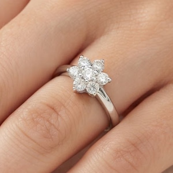à¹ŒNatural 2.38 G. Round Shape White CZ Real 925 Sterling Silver Jewelry Ring Size 8: Product ID: 200107819 Product Type: 925 Sterling Silver Fine Jewelry Jewelry Weight: 2.38 Grams. Ring Size: 8 Resizable(Fee) Gemstones Color: Silver Metal: Solid Silver 92.5%. Gemstone Detail: Round W