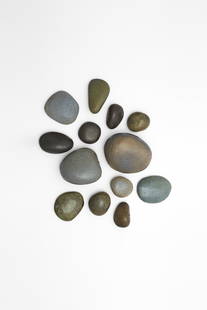 Antonio Lampecco (Belgian, 1932 - 2019): Pebbles Glazed earthenware From 8 to 20 cm