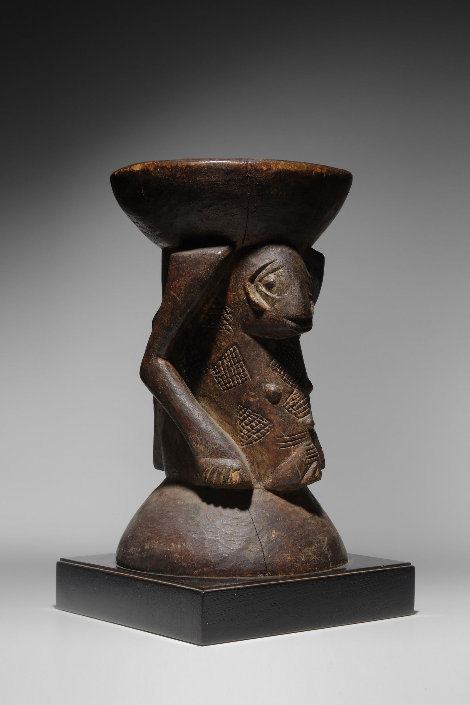 Luba Zimba Chief's Stool - Kipona (1 of 2)