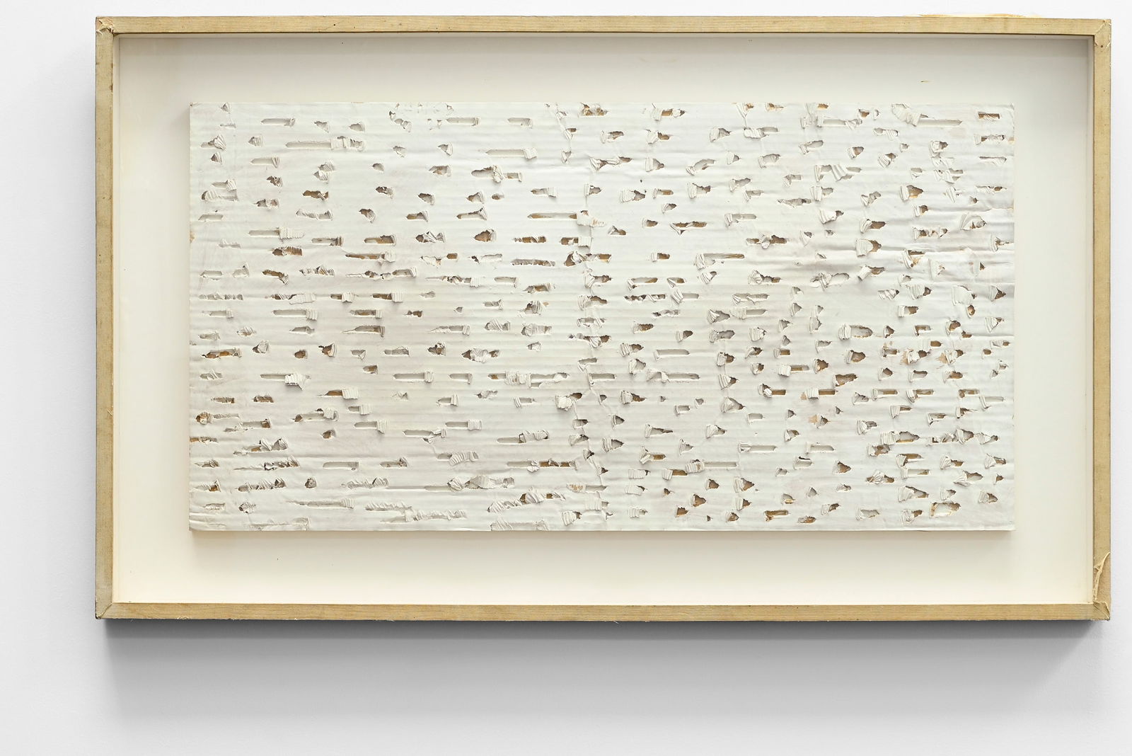 Herbert Zangs (German, 1924 - 2003): Composition – 1953 Gouache on cardboard 46 x 88 cm Signed upper to the left Published: Georges Didi-Hubermann L'Empreinte, Paris, Centre Georges Pompidou, 1997, p.276, cat.216 (ill.) Emmy de Ma