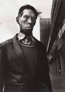 Keizo Kitajima (Japanese, 1954): Portrait - 19 September 1983 Gelatin silver print29,5 x 21 cm (mount window)Edition 1/7 Provenance: Amador Gallery, New YorkPrivate collection, Belgium Published:
